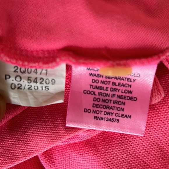 Vineyard Vines Hot Neon Pink Pique Polo Dress - M - Picture 10 of 11